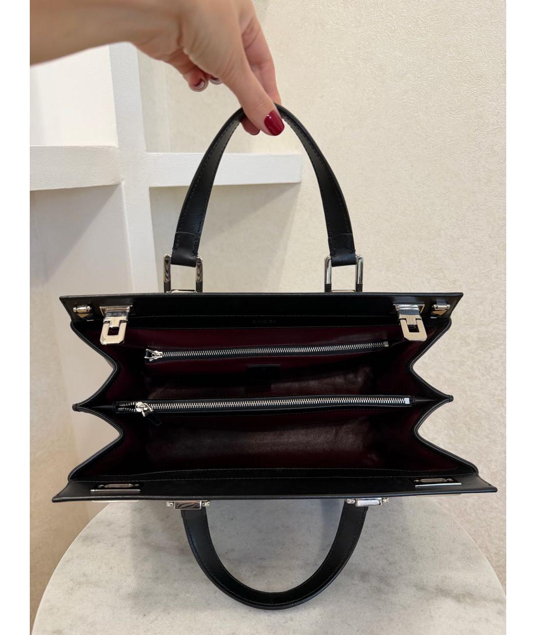 GUCCI Мульти кожаная сумка с короткими ручками, фото 7