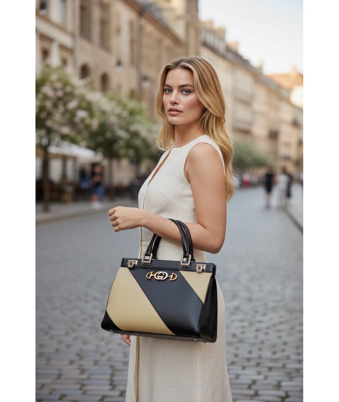 GUCCI Мульти кожаная сумка с короткими ручками, фото 4