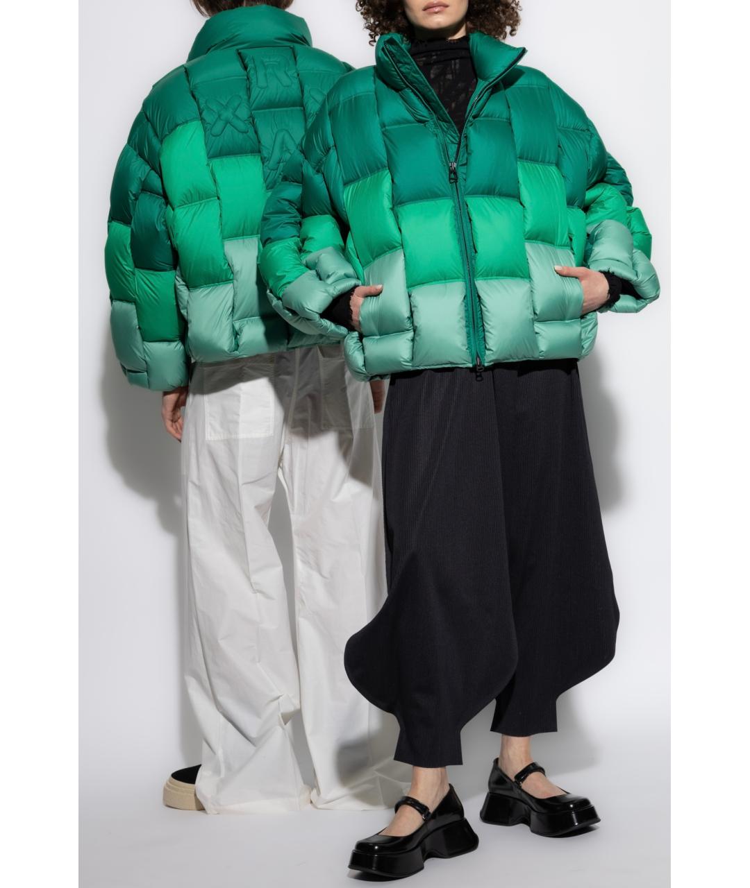 RAXXY Зеленый пуховик, фото 4