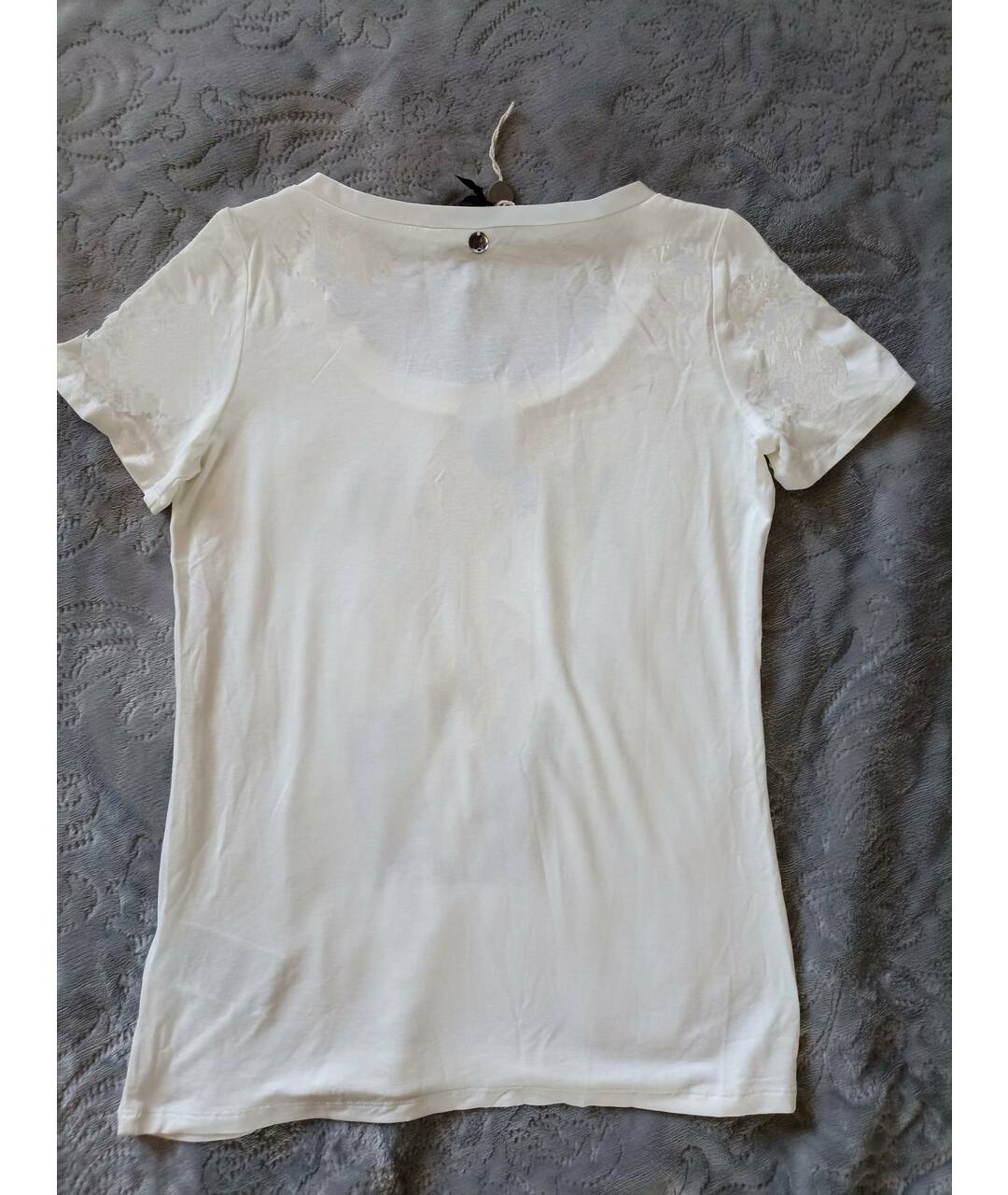 LIU JO Белая футболка, фото 2