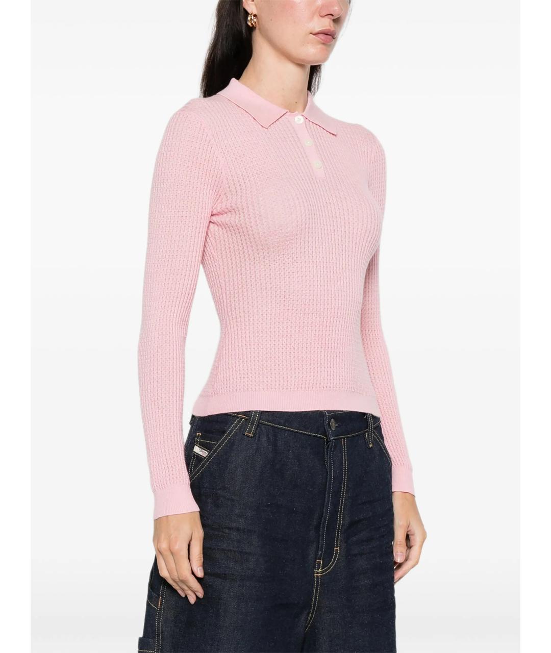 GUEST IN RESIDENCE Розовый кашемировый джемпер / свитер, фото 3