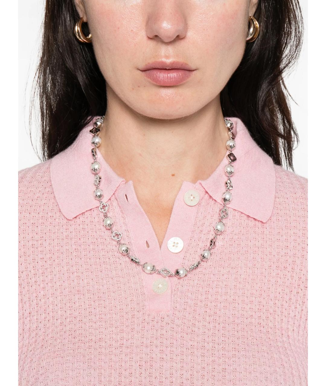 GUEST IN RESIDENCE Розовый кашемировый джемпер / свитер, фото 5