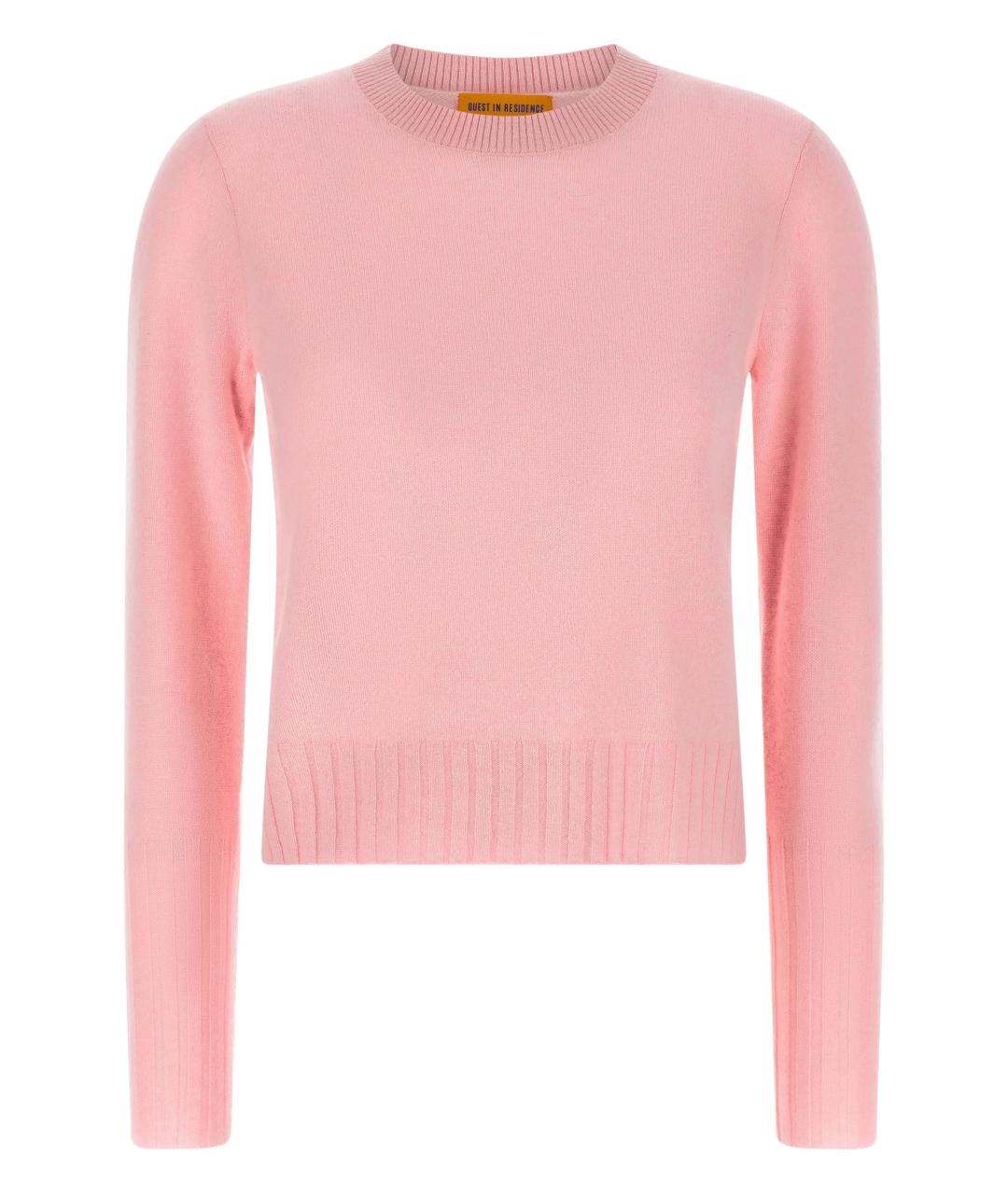 GUEST IN RESIDENCE Розовый кашемировый джемпер / свитер, фото 1