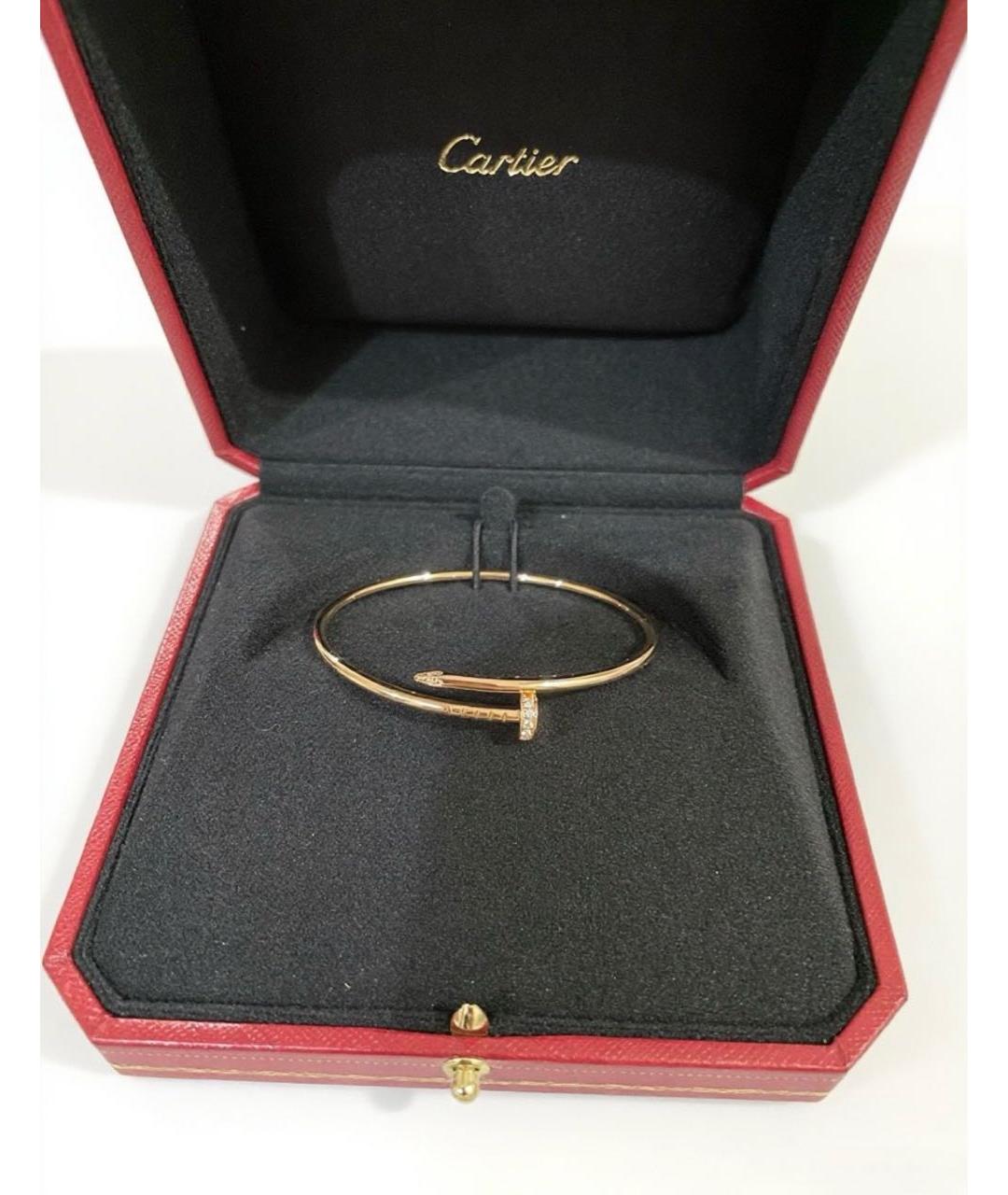 CARTIER Розовый браслет из розового золота, фото 4