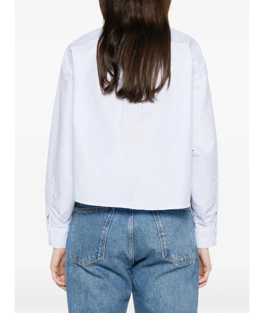 A.P.C. Голубая хлопковая рубашка, фото 4