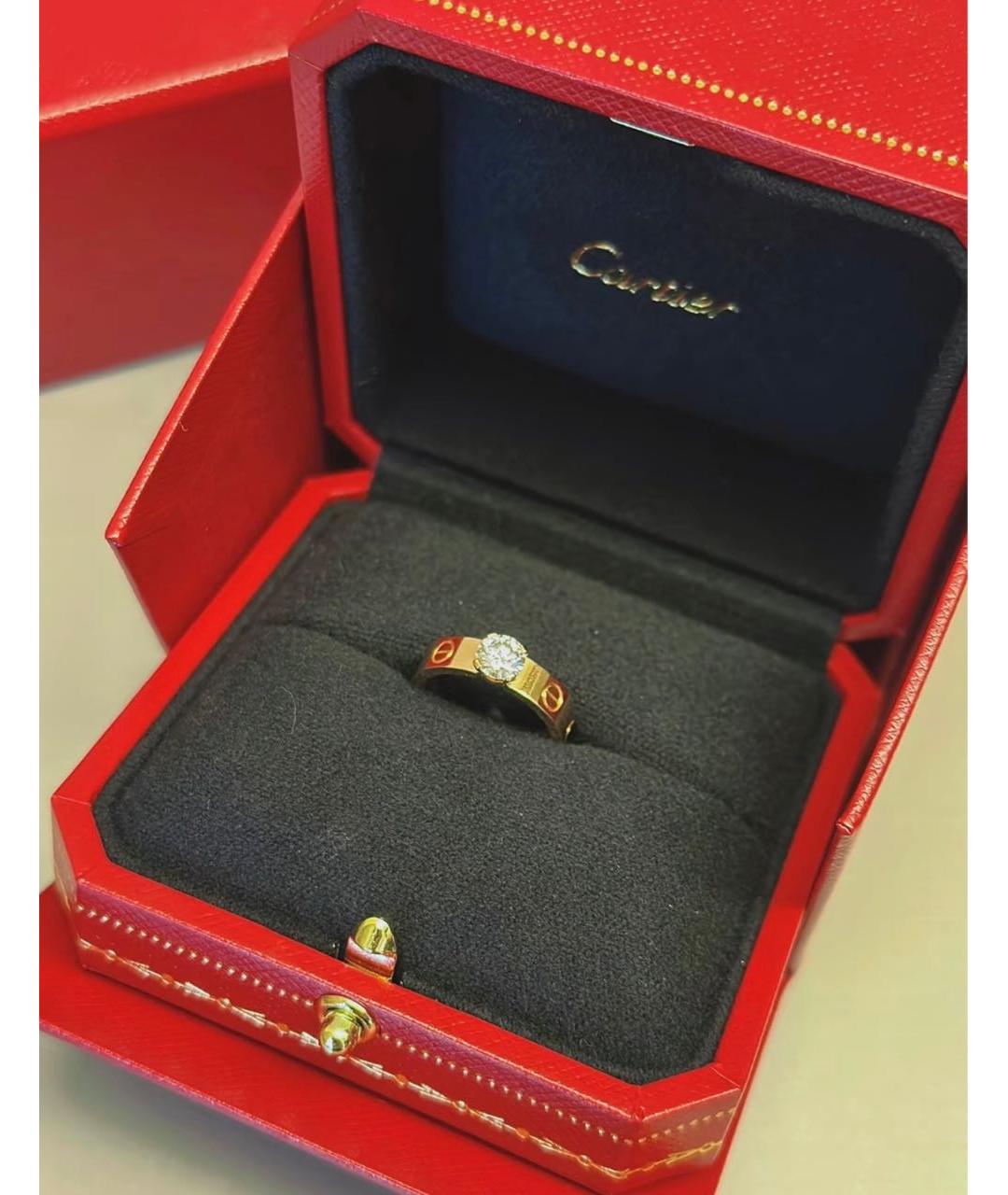 CARTIER Розовое кольцо из розового золота, фото 8