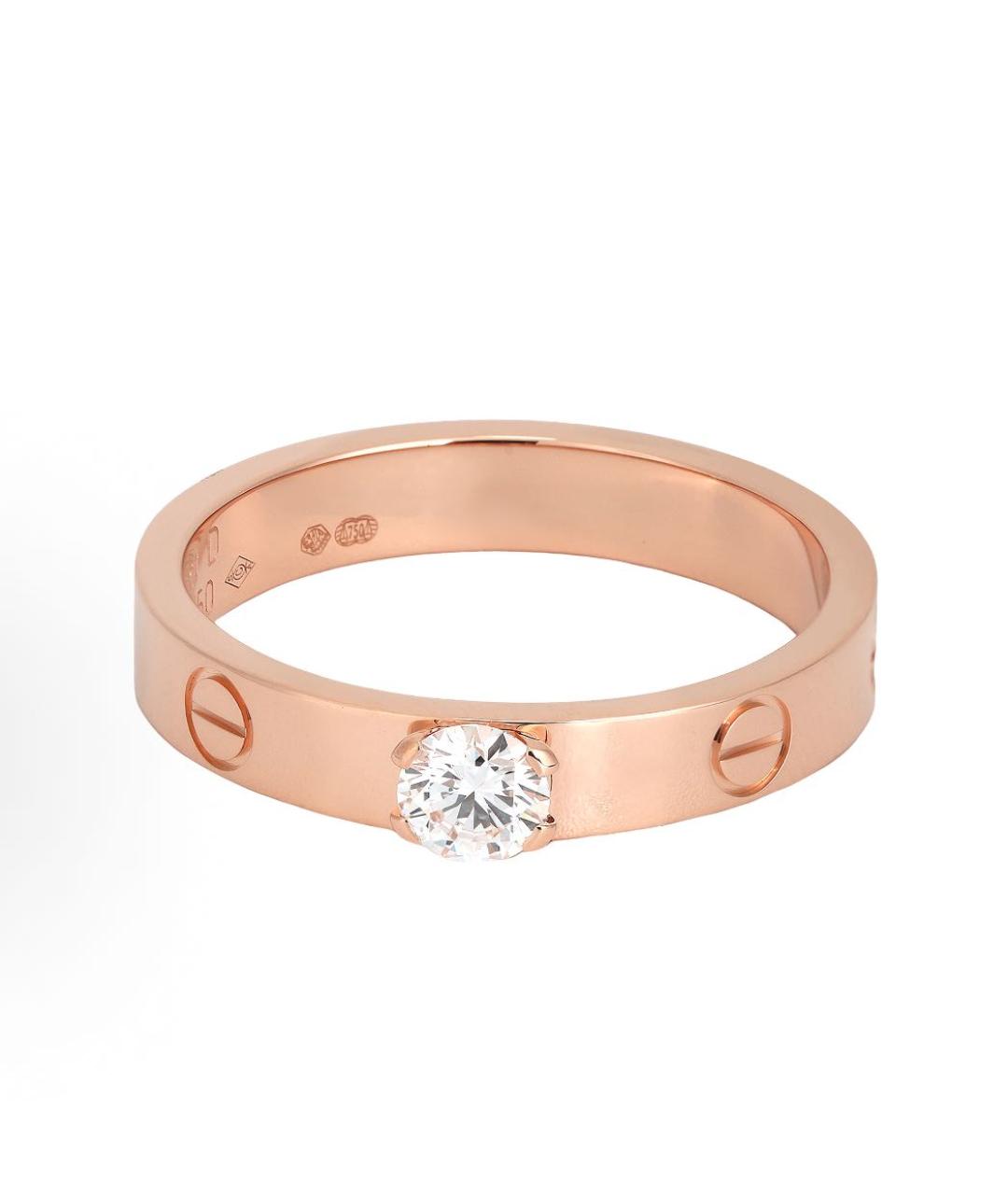 CARTIER Розовое кольцо из розового золота, фото 1