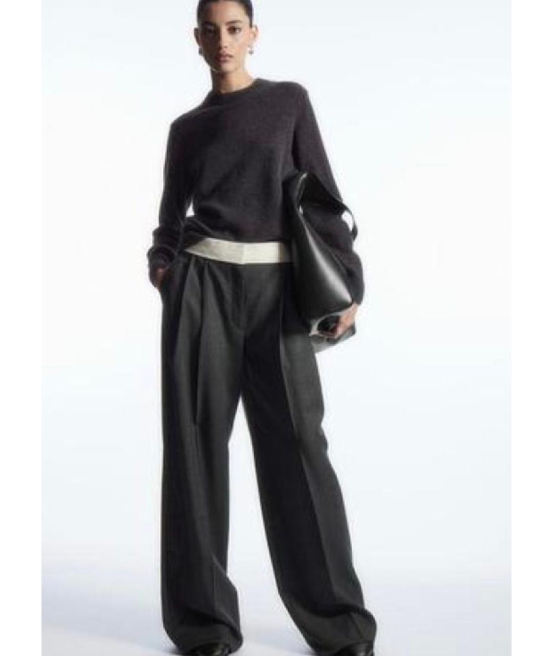 COS Серый кашемировый джемпер / свитер, фото 5