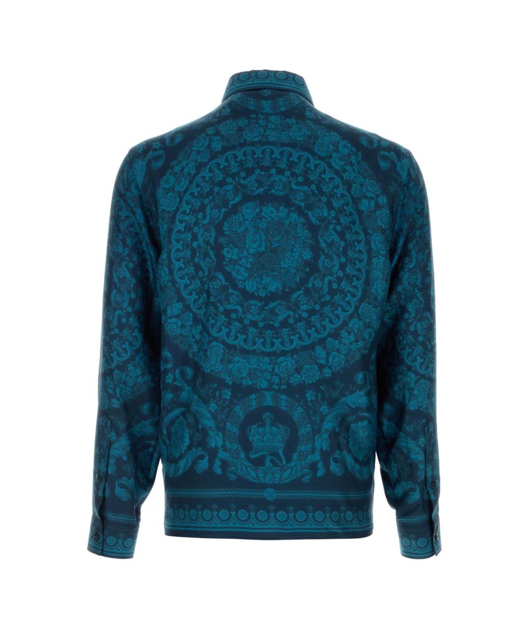 VERSACE Мульти шелковая кэжуал рубашка, фото 2