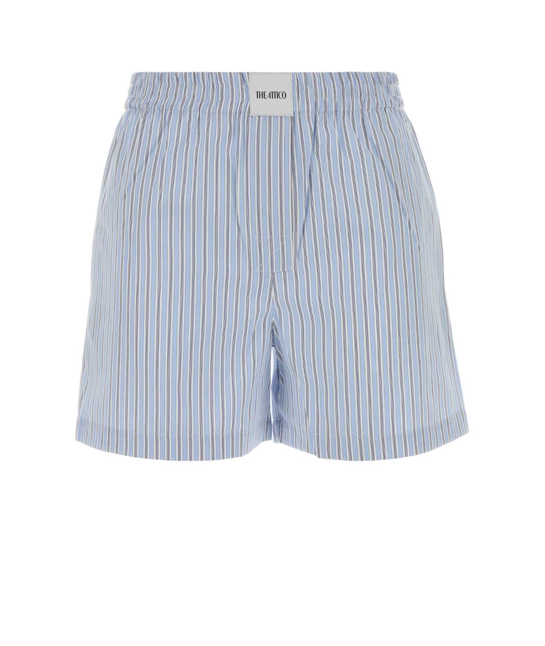 THE ATTICO Мульти хлопковые шорты, фото 1