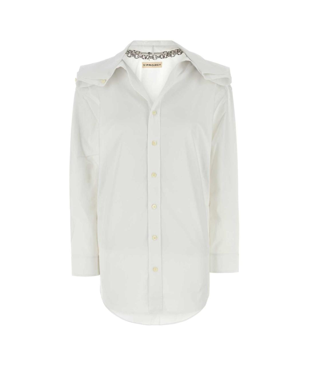 Y/PROJECT Белая хлопковая рубашка, фото 1