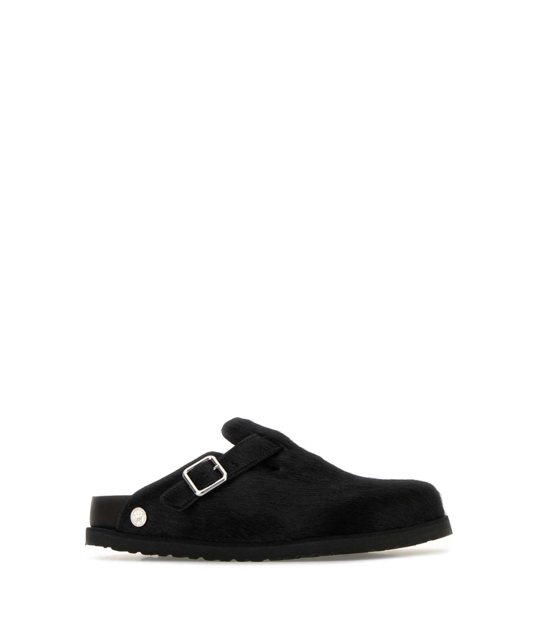 BIRKENSTOCK Черные замшевые мюли, фото 2