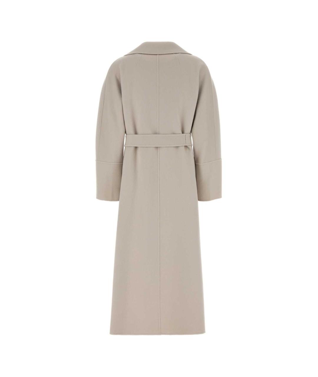 'S MAX MARA Серое шерстяное пальто, фото 2