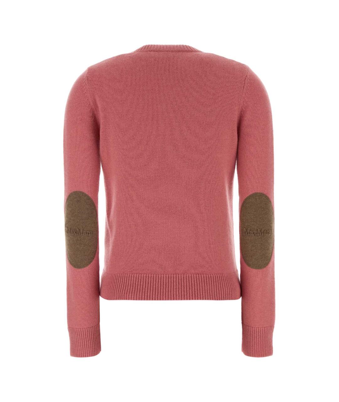 'S MAX MARA Розовый шерстяной джемпер / свитер, фото 2