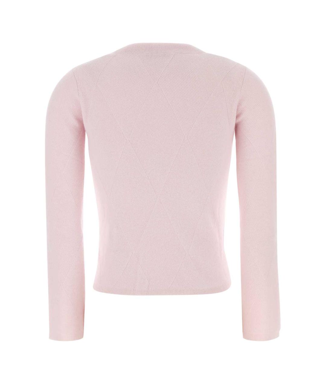 MAX MARA Розовый кашемировый джемпер / свитер, фото 2