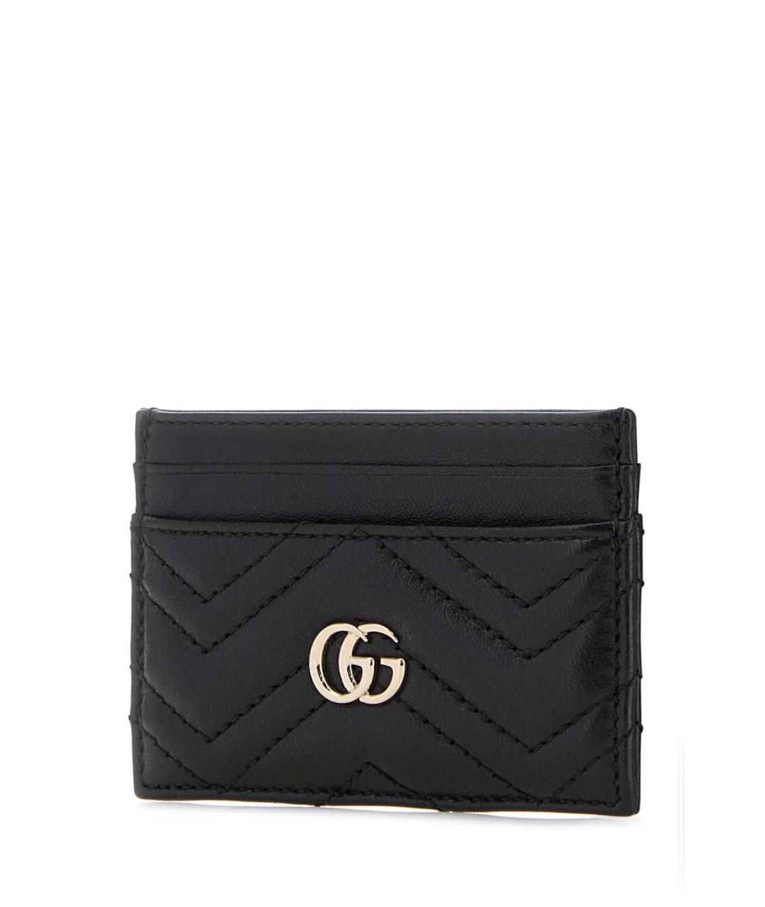 GUCCI Черный кожаный кардхолдер, фото 2