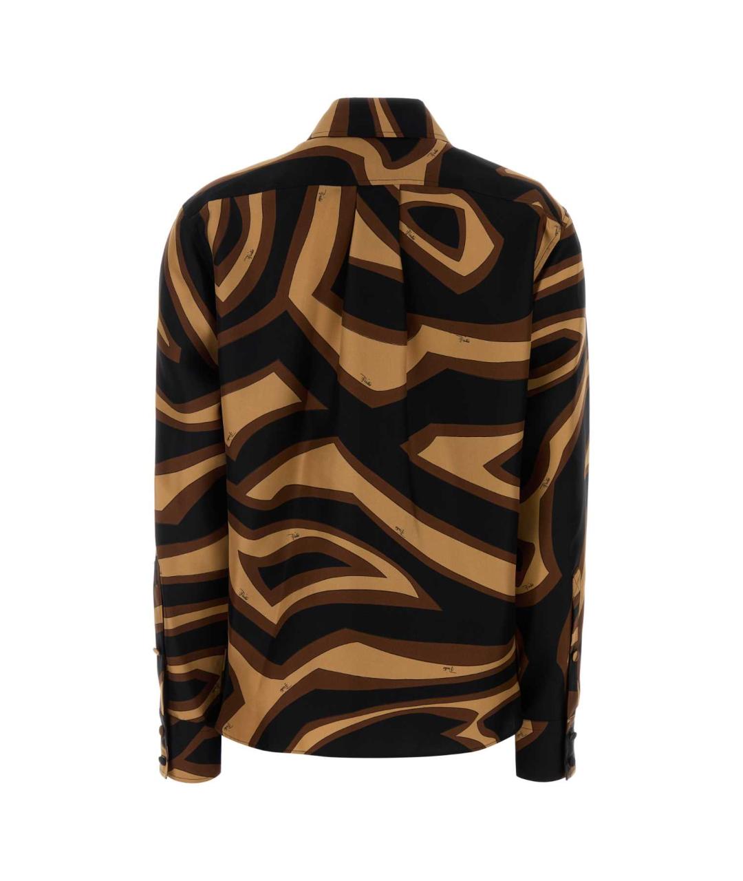 EMILIO PUCCI Мульти шелковая рубашка, фото 2