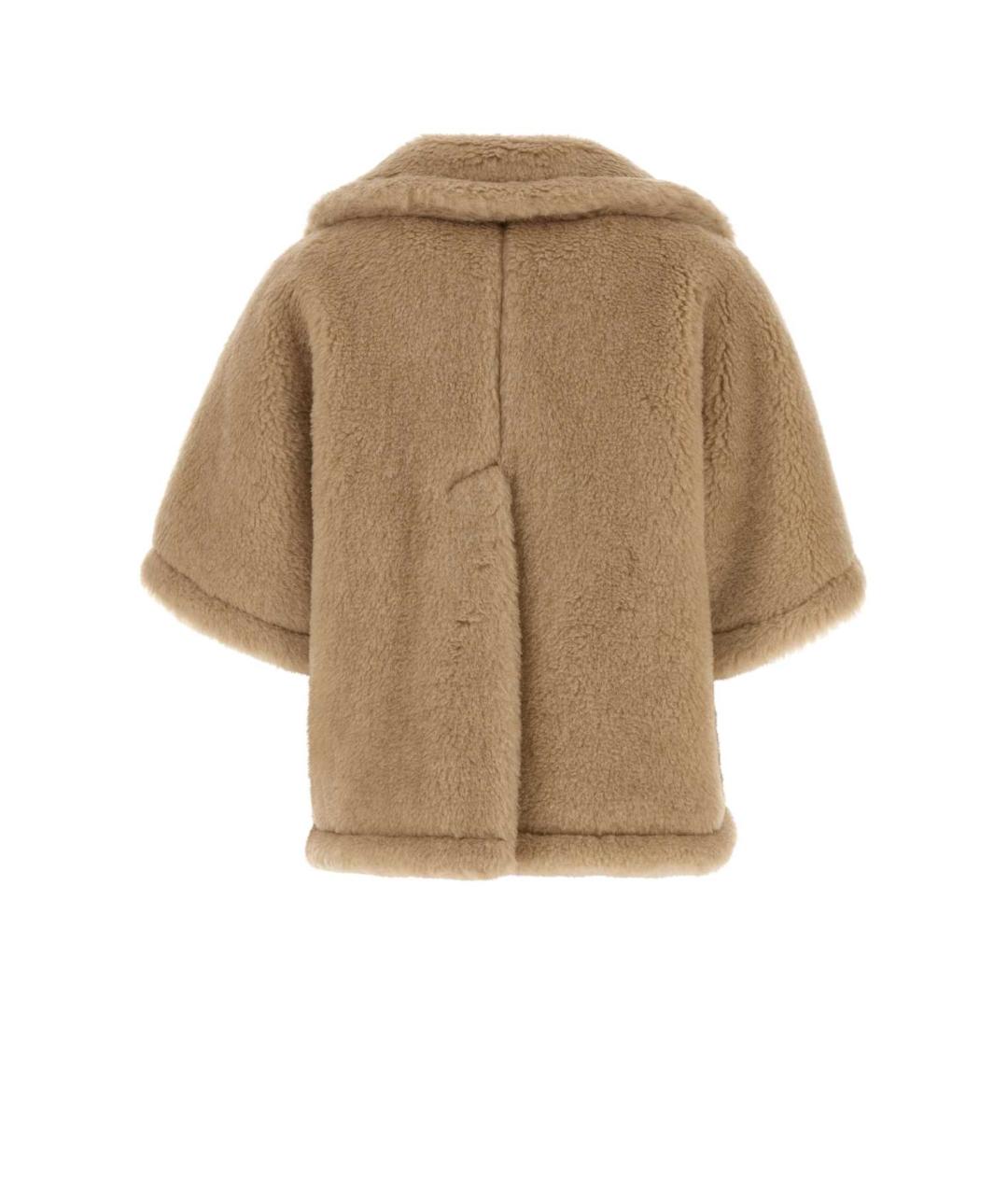 MAX MARA Бежевое шерстяное пальто, фото 2