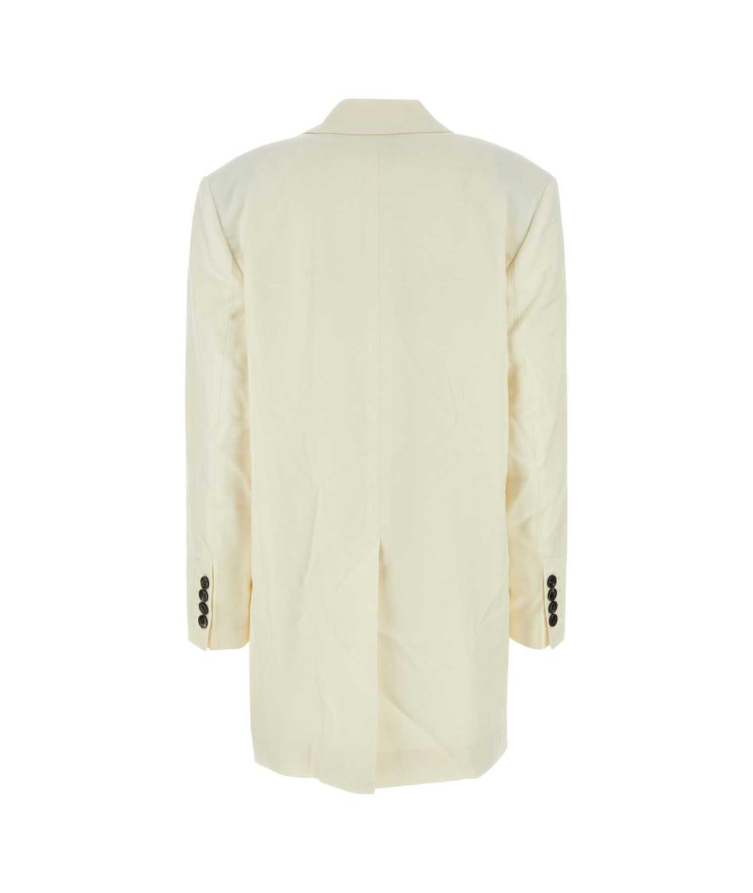 Ami Paris Бежевый шерстяной жакет/пиджак, фото 2