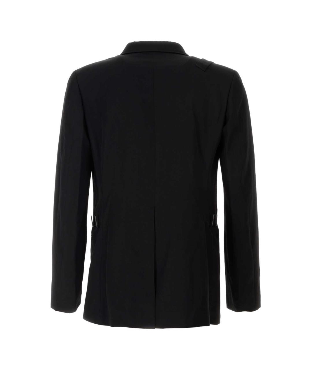 YOHJI YAMAMOTO Черный шерстяной пиджак, фото 2