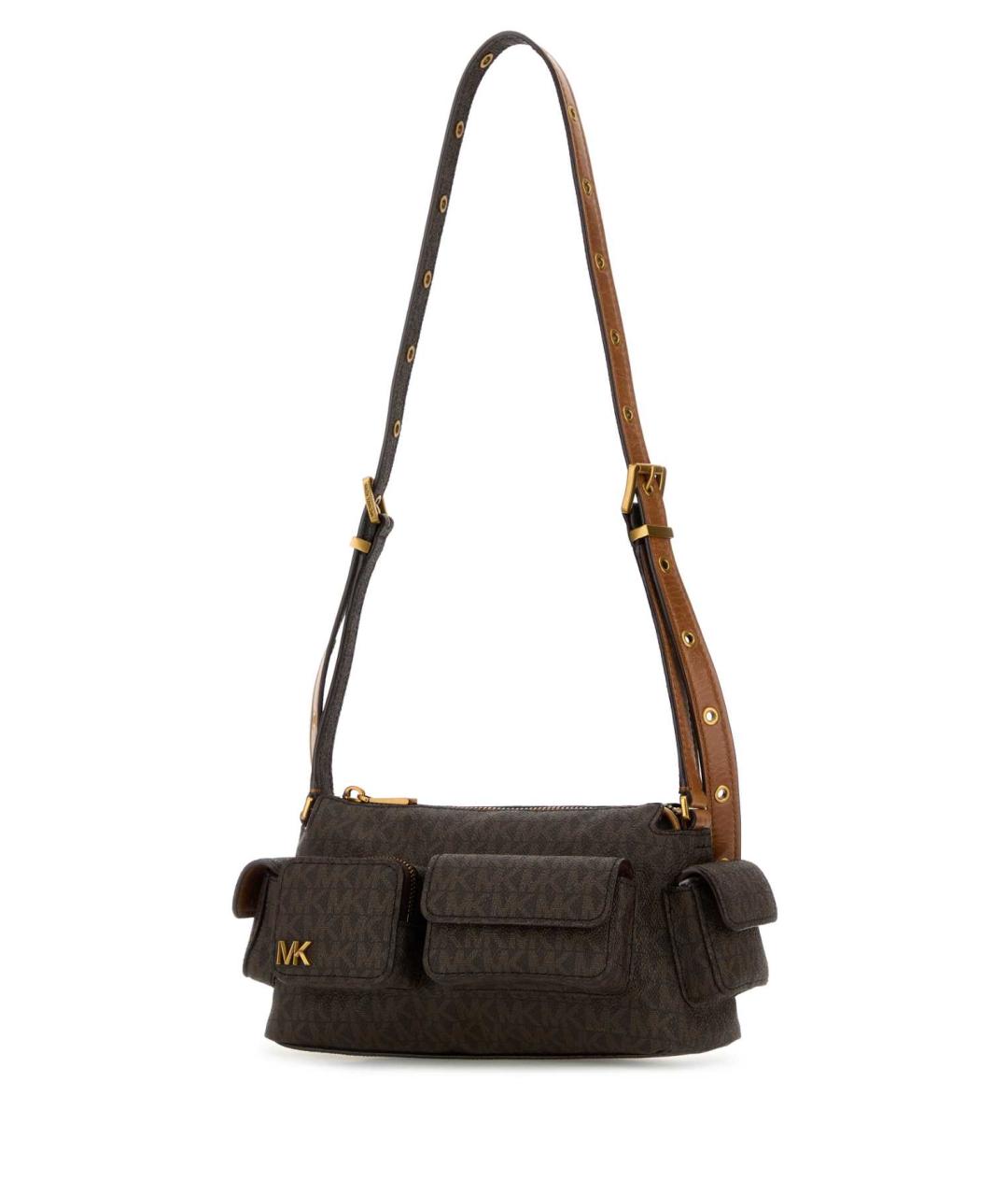 MICHAEL KORS Коричневая сумка через плечо, фото 2