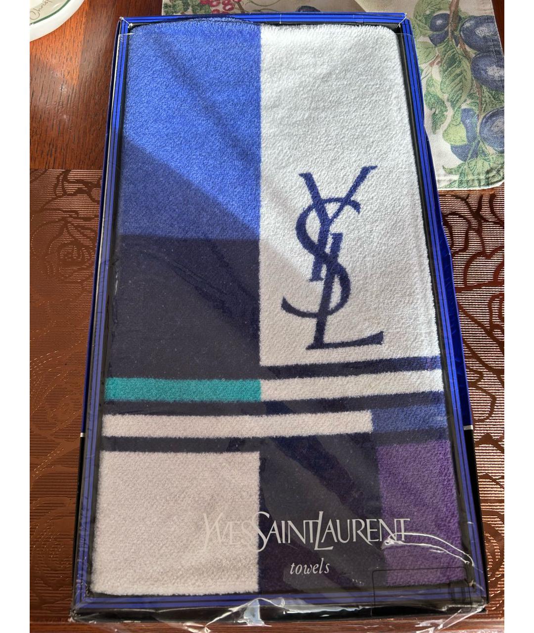 SAINT LAURENT Хлопковое полотенце, фото 4