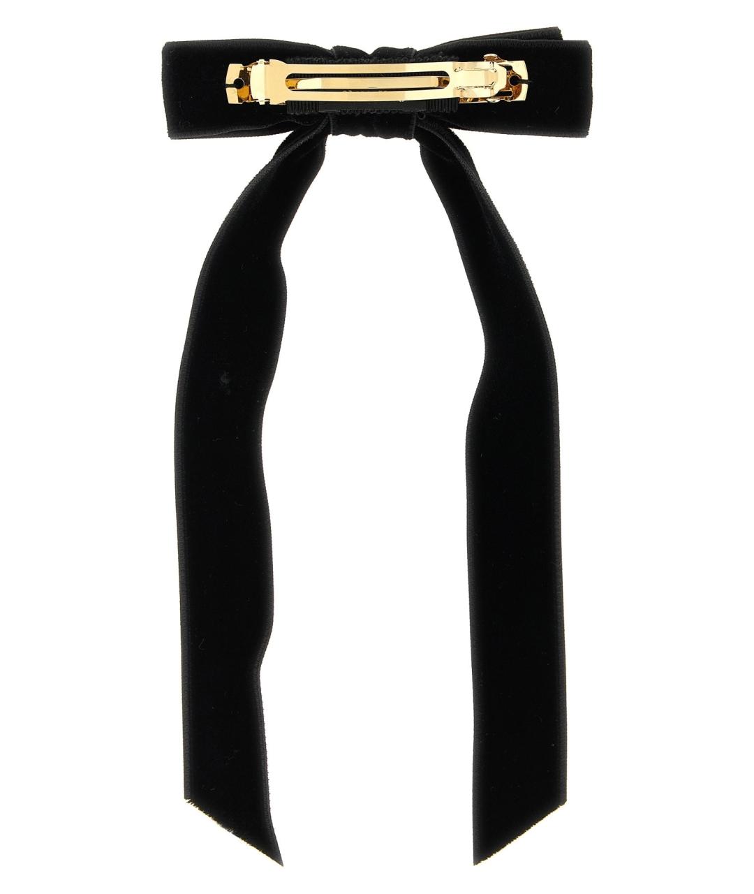 MIU MIU Черная заколка, фото 3