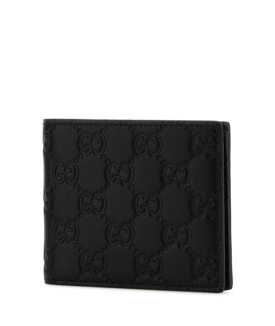 GUCCI Черный кожаный кошелек, фото 2