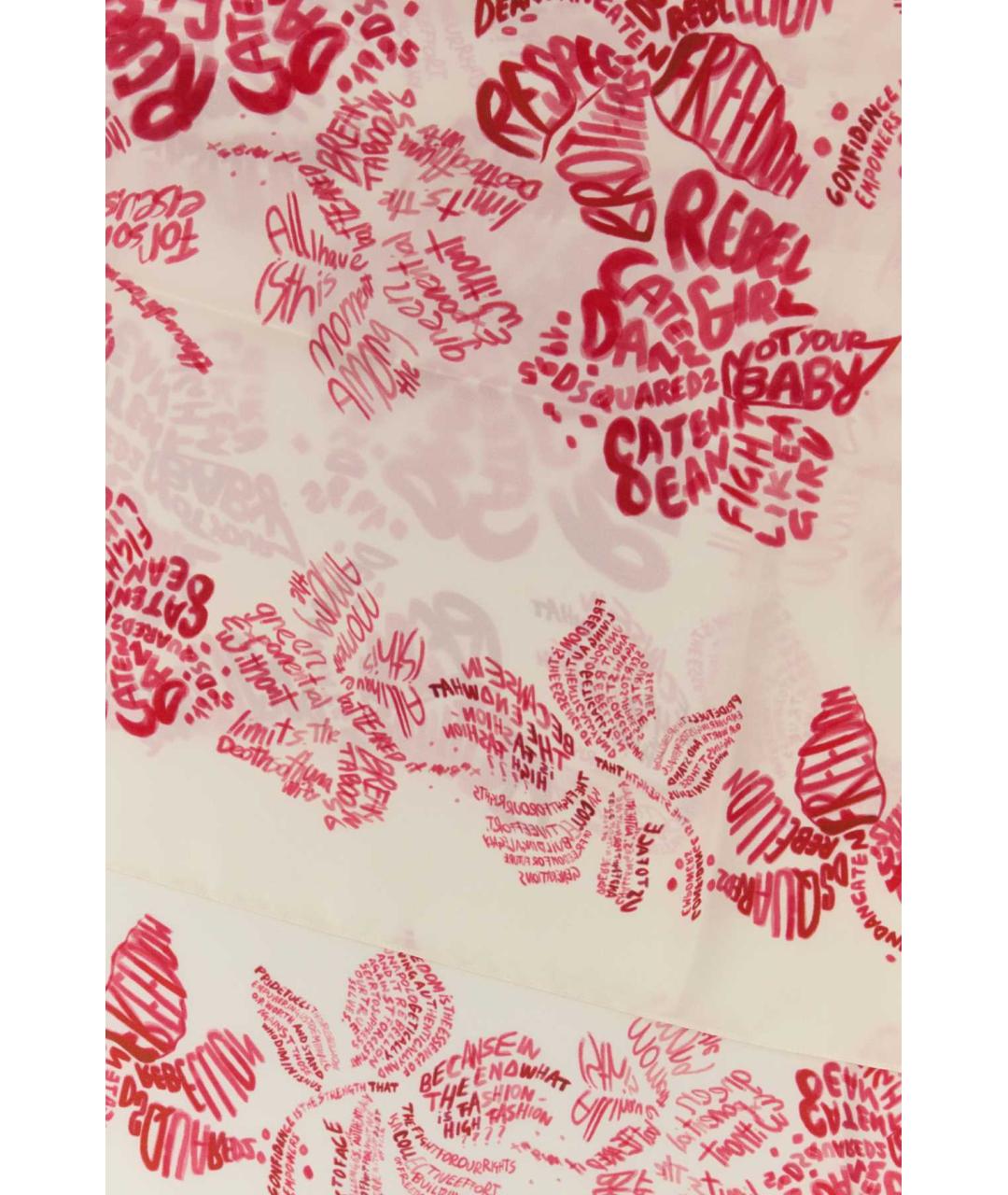 DSQUARED2 Мульти шелковый шарф, фото 2