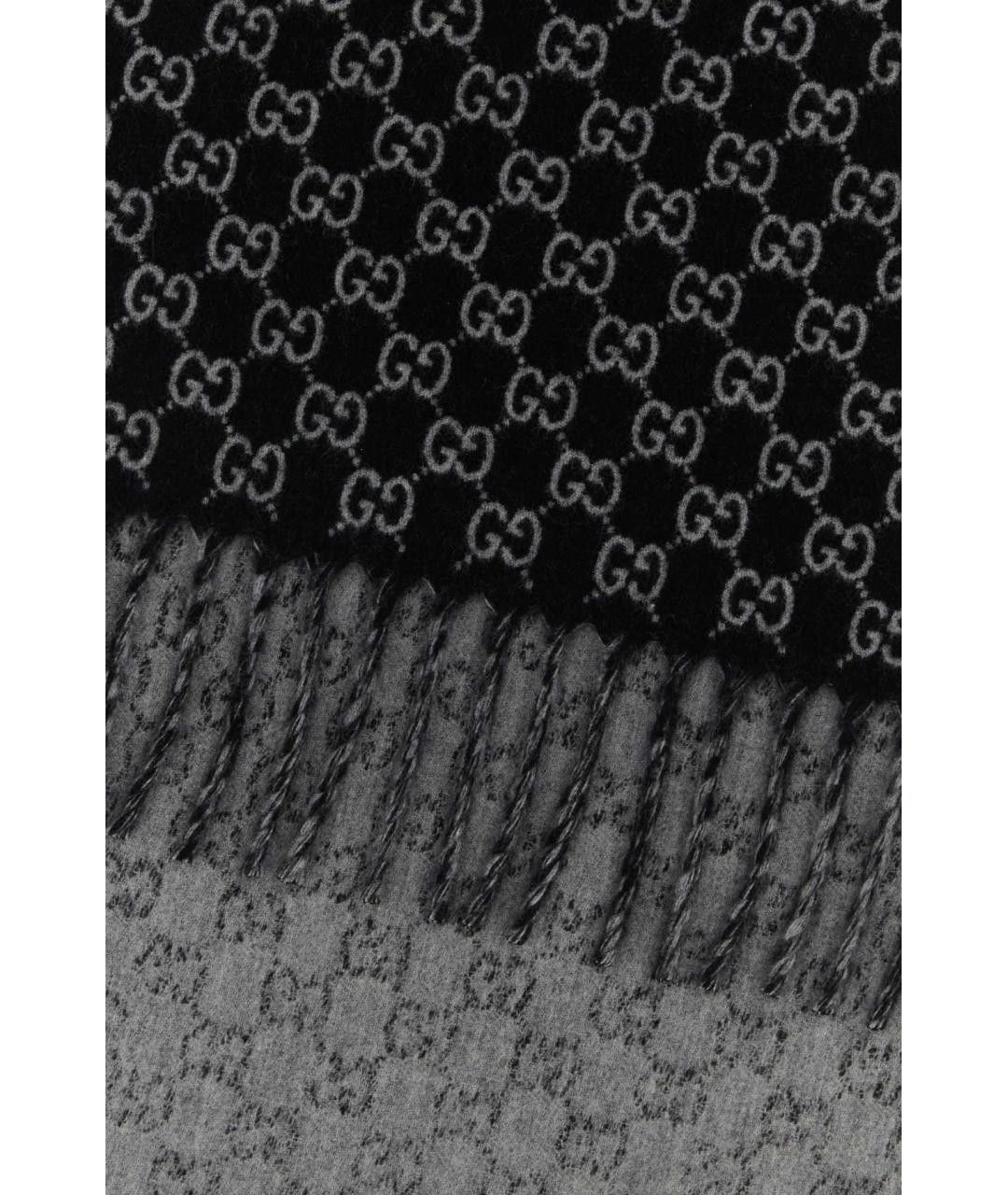GUCCI Мульти шерстяной шарф, фото 2