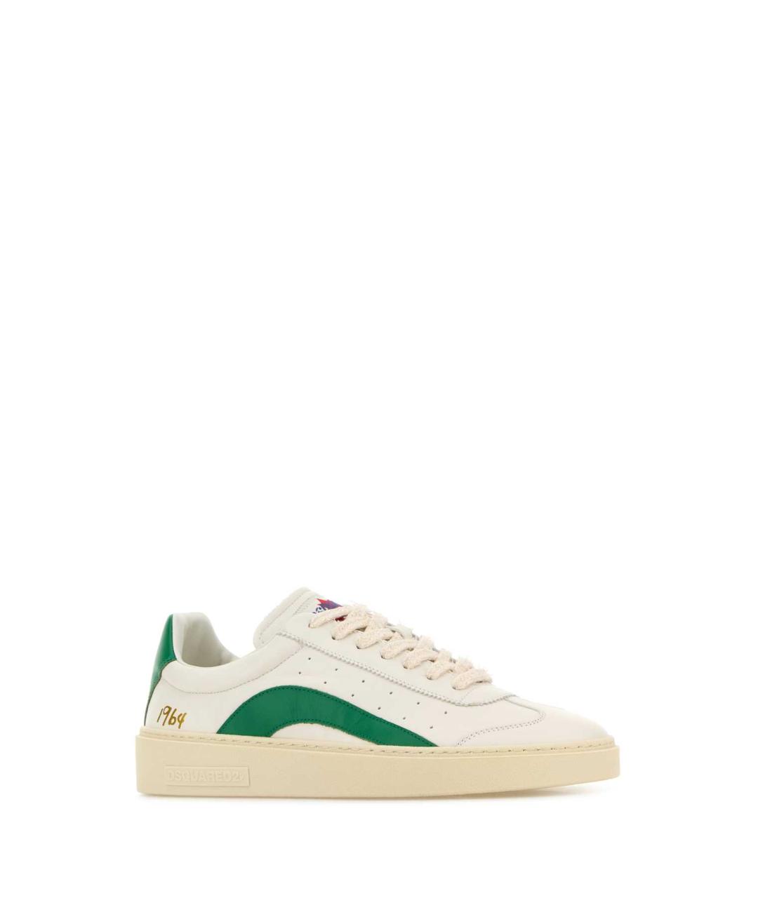 DSQUARED2 Мульти кожаные низкие кроссовки / кеды, фото 2