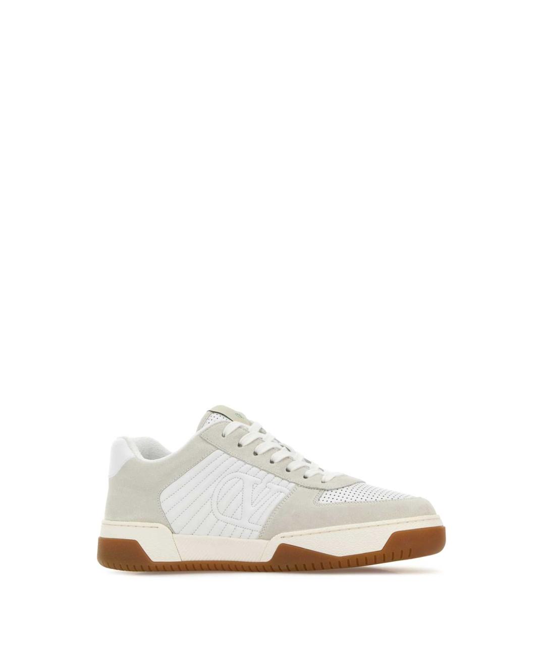 VALENTINO Мульти кожаные низкие кроссовки / кеды, фото 2