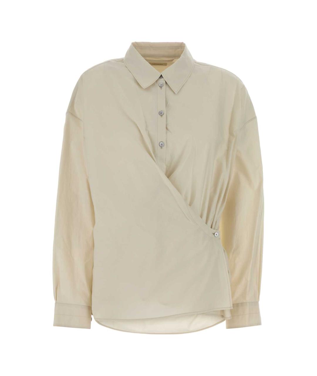 LEMAIRE Белая хлопковая рубашка, фото 1