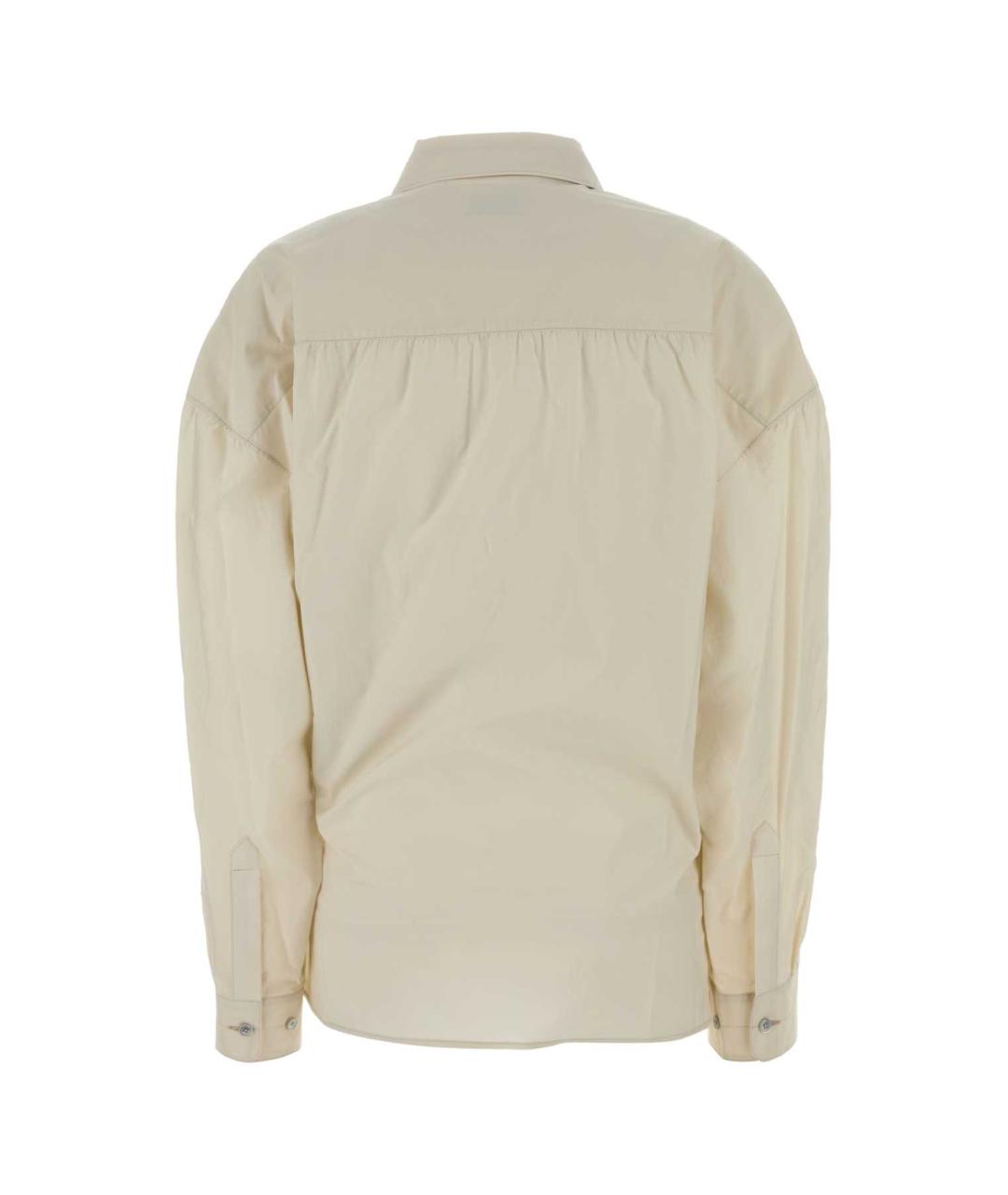 LEMAIRE Белая хлопковая рубашка, фото 2