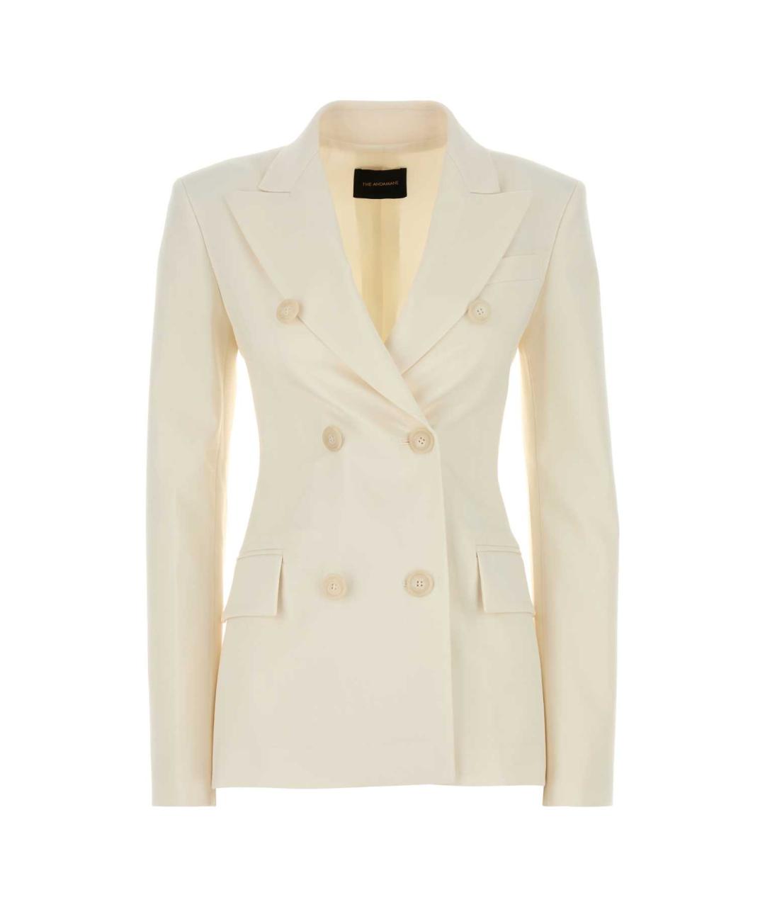 THE ANDAMANE Бежевый полиэстеровый жакет/пиджак, фото 1