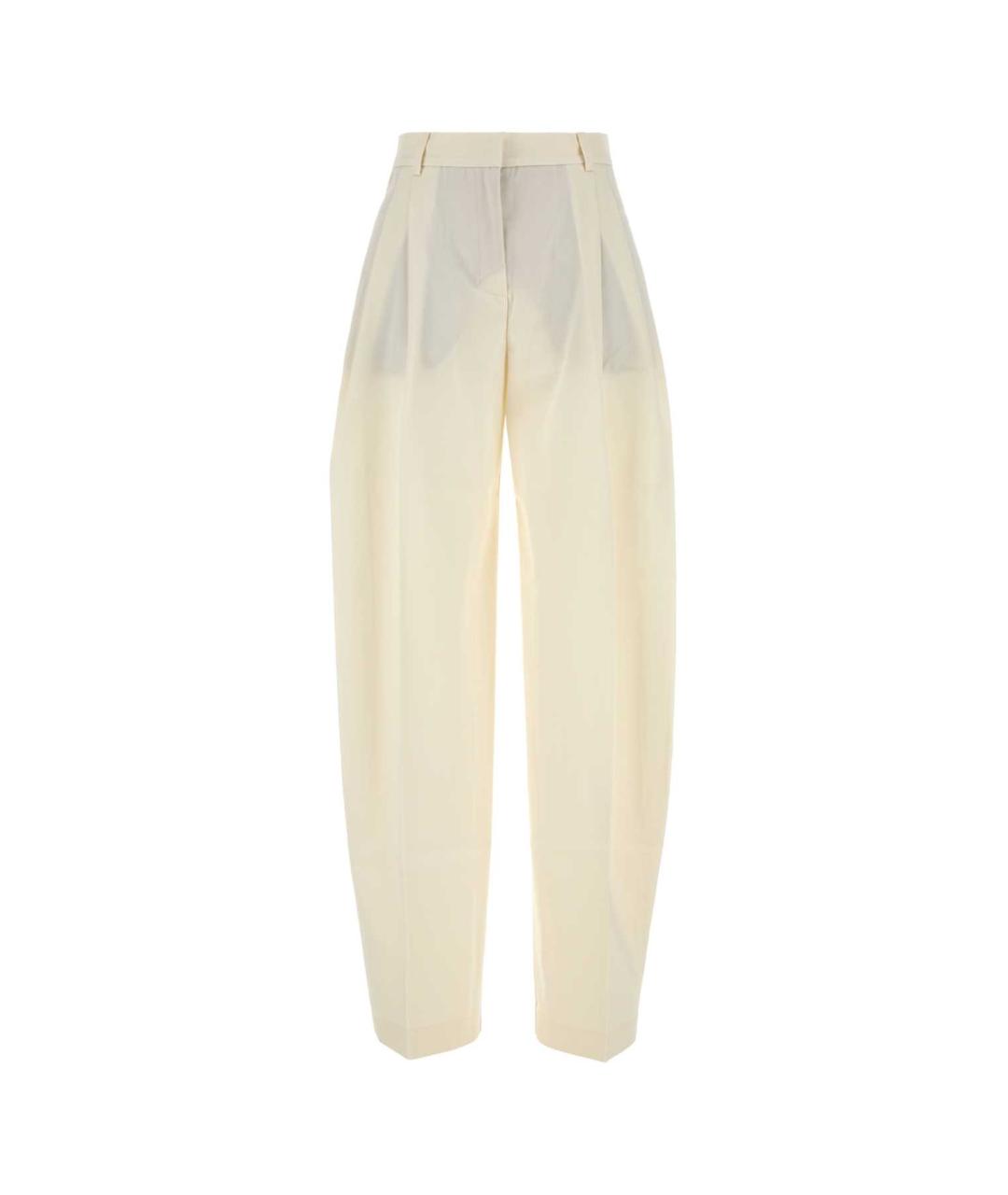 THE ANDAMANE Бежевые прямые брюки, фото 1