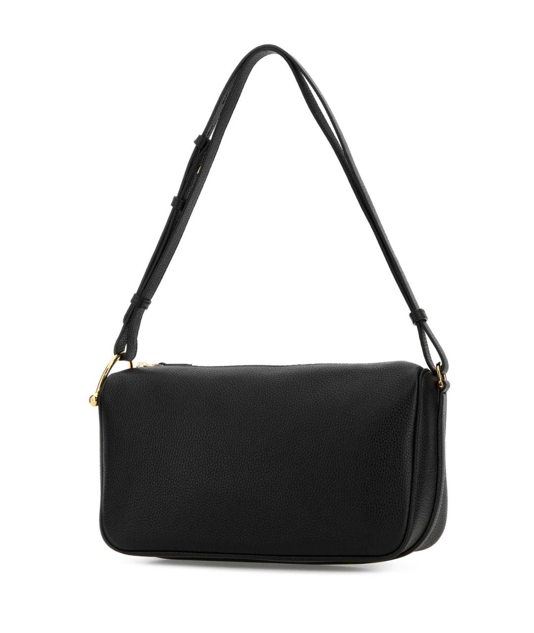 GUCCI Черная кожаная сумка через плечо, фото 2