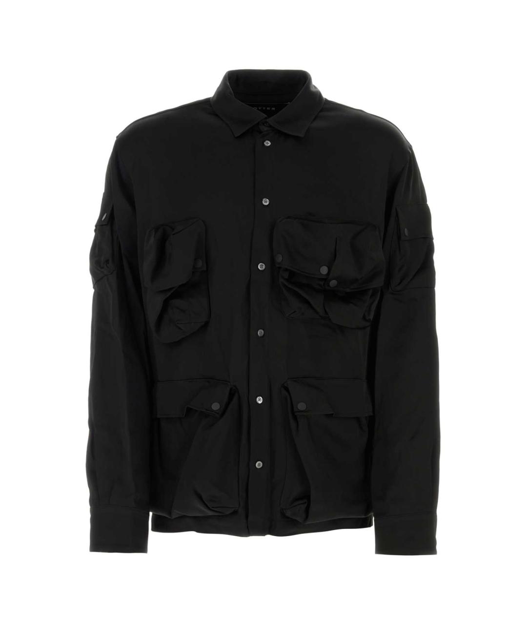 BOTTER Черная кэжуал рубашка, фото 1