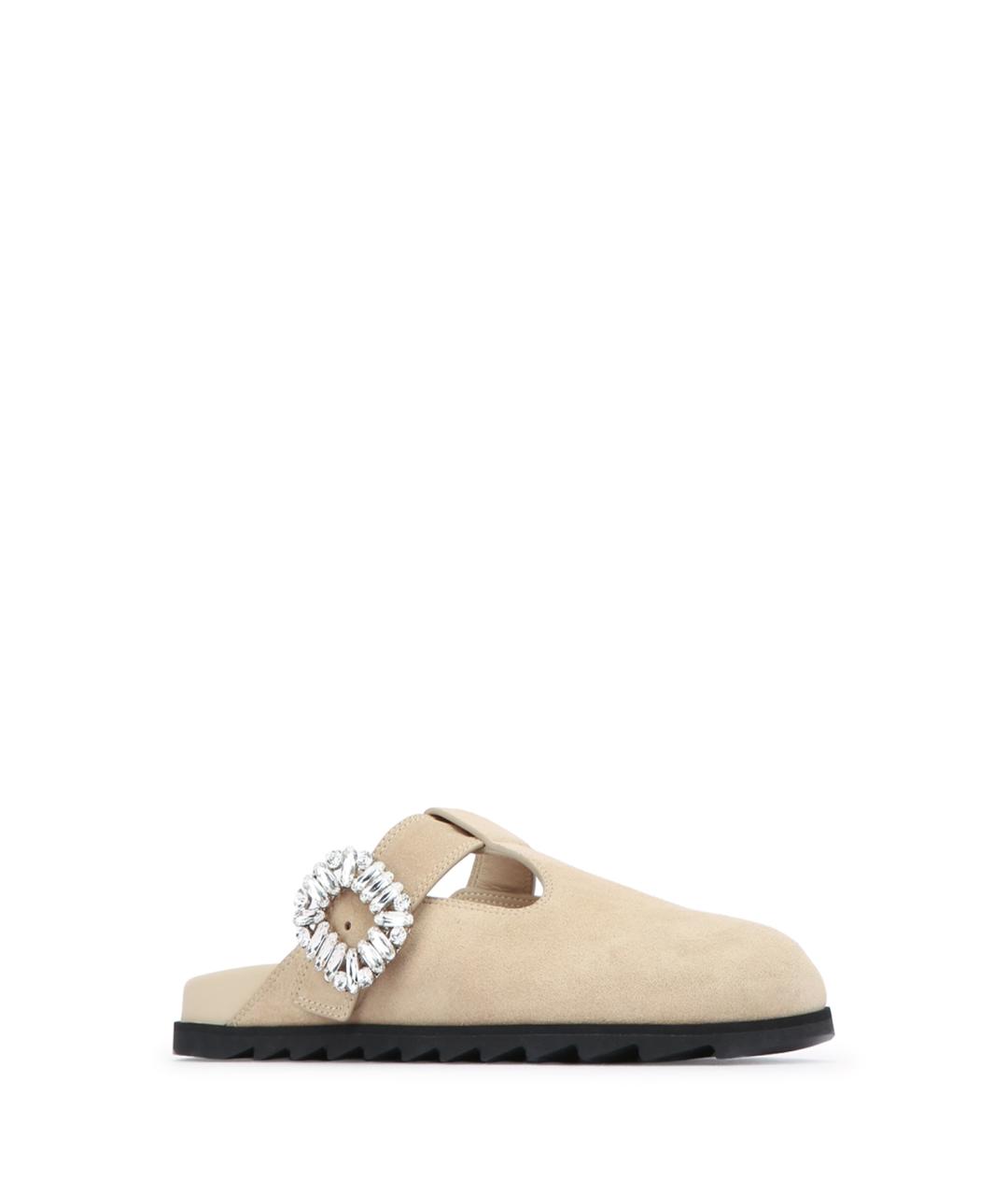 ROGER VIVIER Бежевые мюли, фото 2