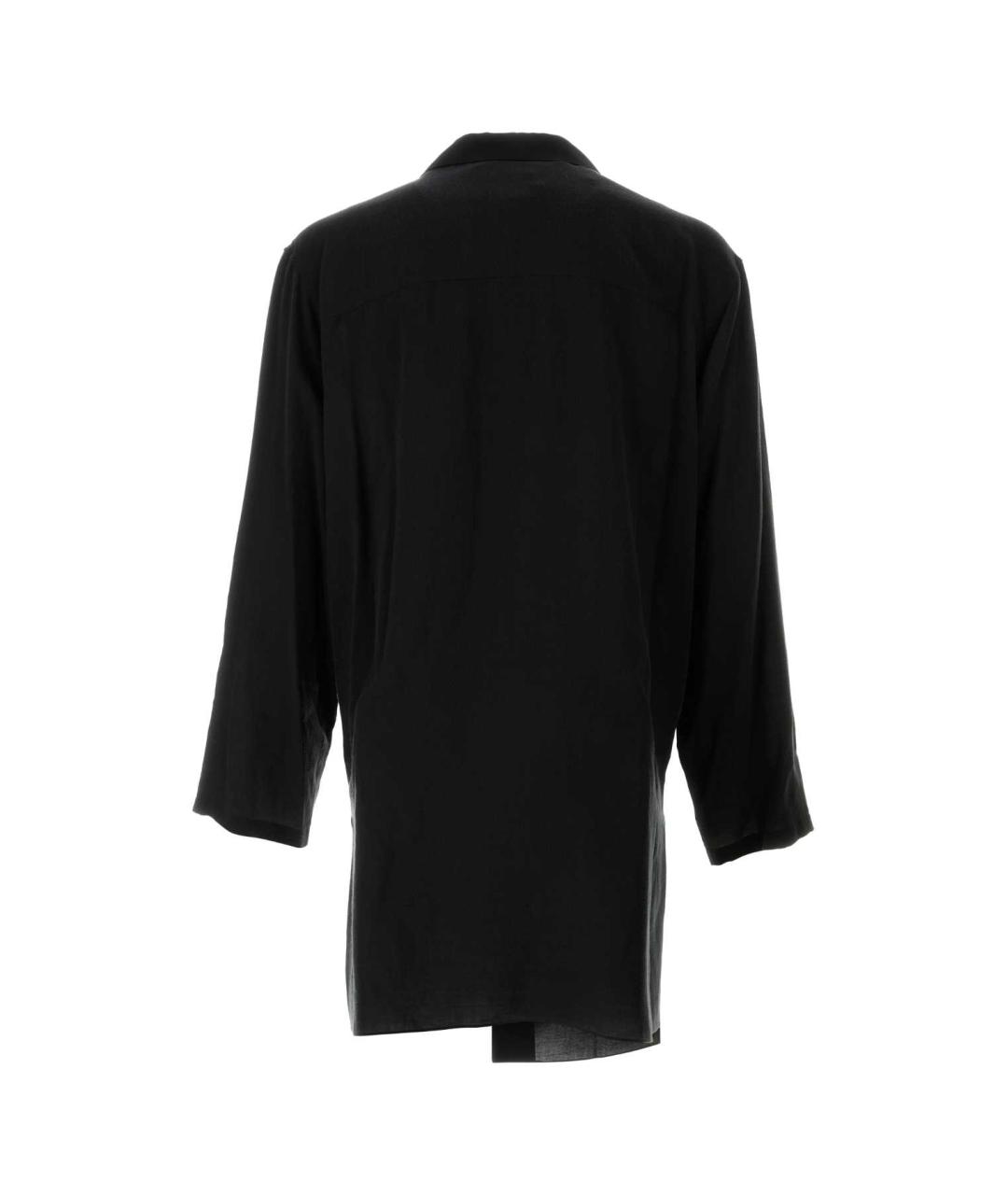 YOHJI YAMAMOTO Черная кэжуал рубашка, фото 2