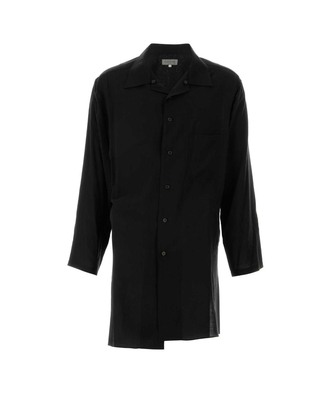 YOHJI YAMAMOTO Черная кэжуал рубашка, фото 1