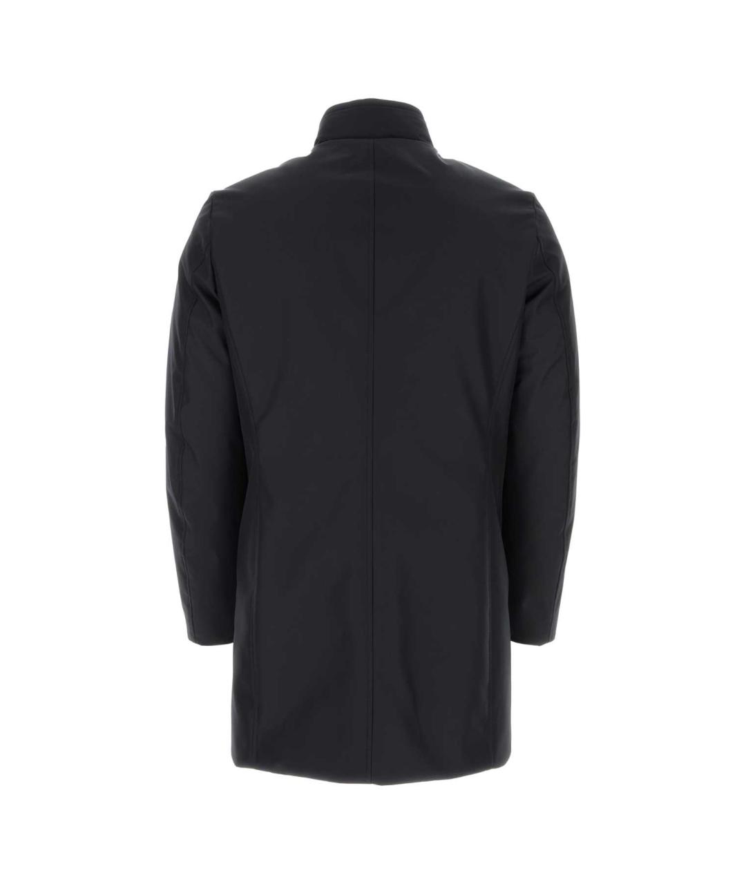 MOORER Черная полиэстеровая куртка, фото 2