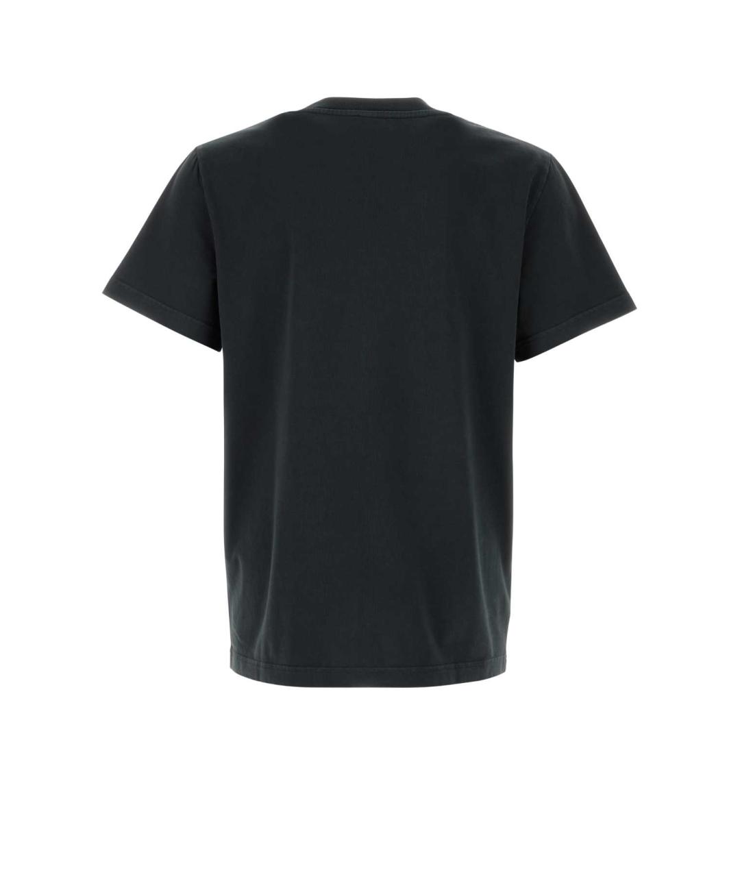 A.P.C. Черная хлопковая футболка, фото 2