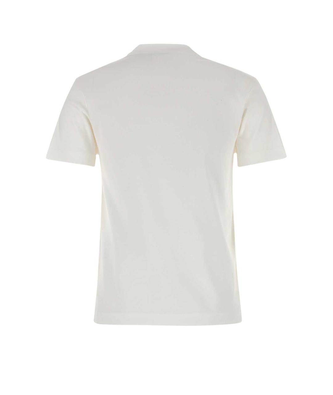 FENDI Белая хлопковая футболка, фото 2