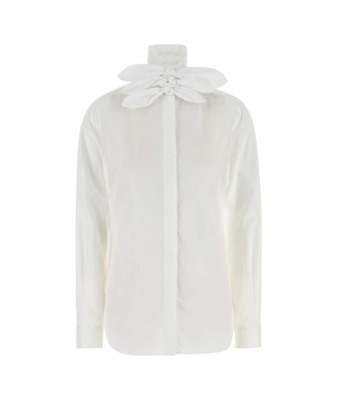 MOSCHINO Белая хлопковая рубашка, фото 1