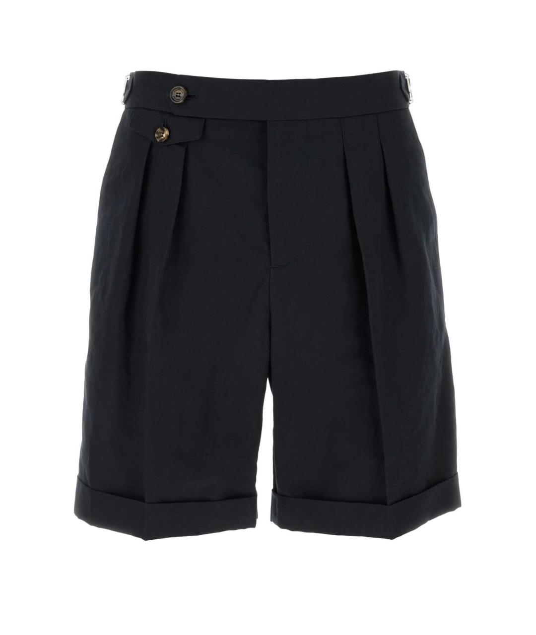 BRUNELLO CUCINELLI Синие хлопковые шорты, фото 1