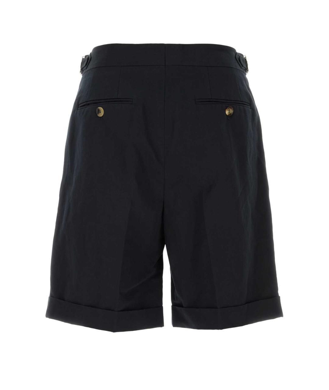 BRUNELLO CUCINELLI Синие хлопковые шорты, фото 2