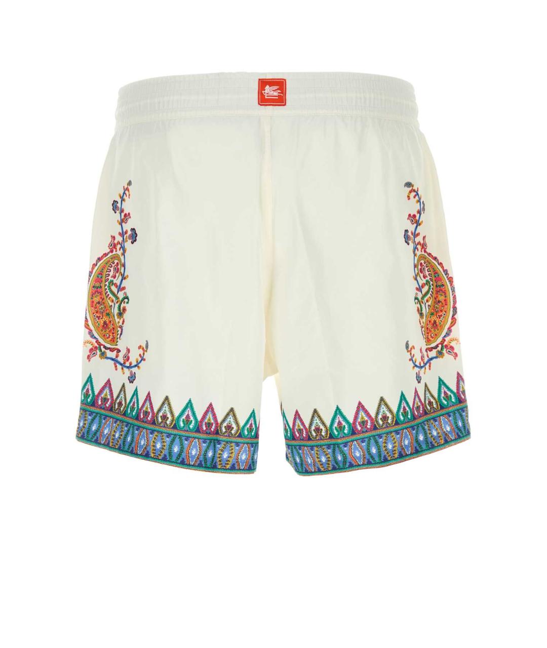 ETRO Белые полиэстеровые шорты, фото 2