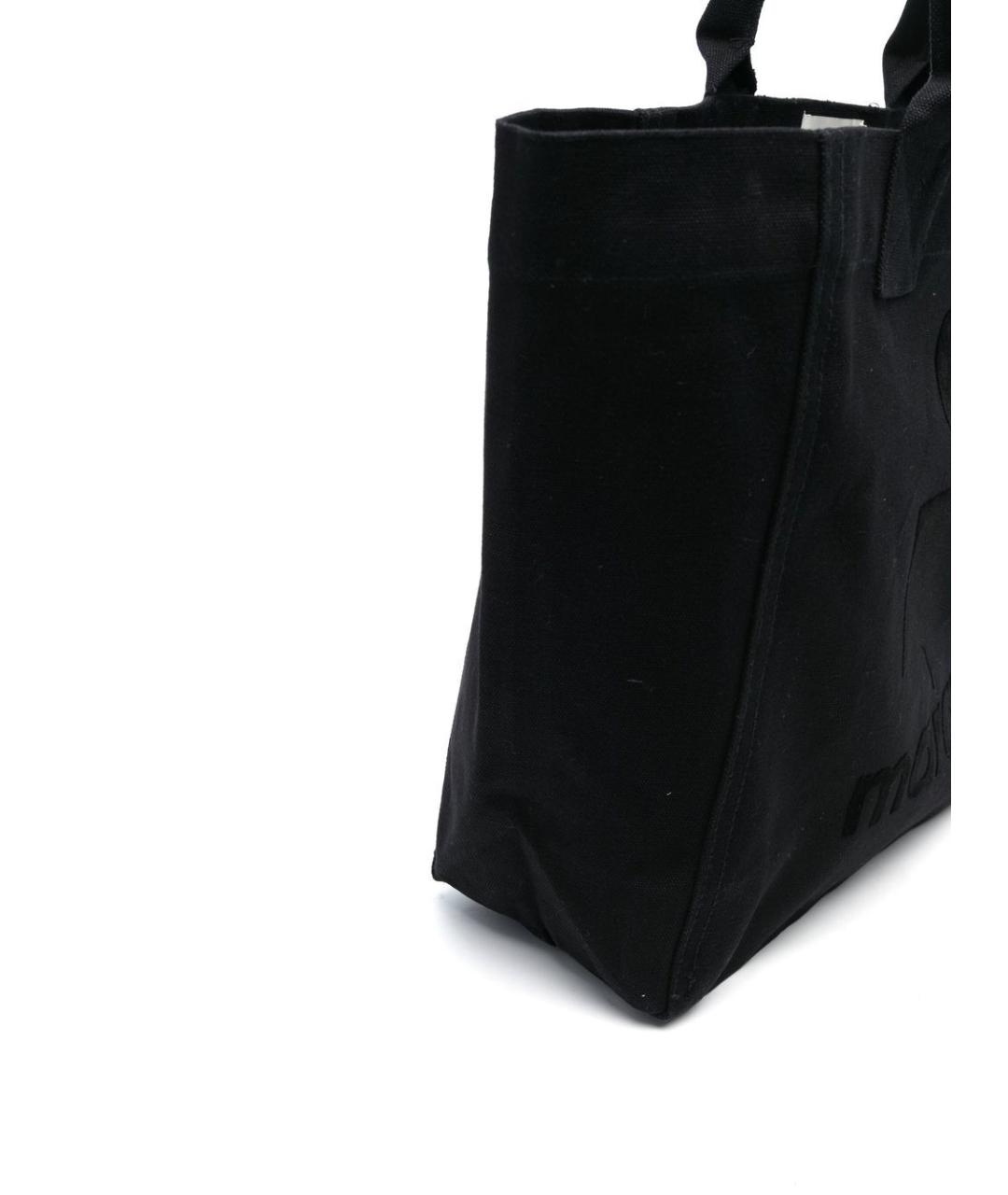 ISABEL MARANT Черная хлопковая сумка тоут, фото 3