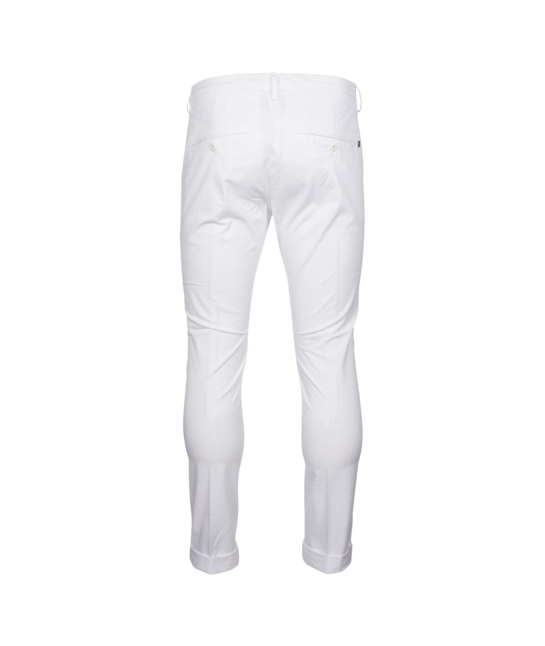 DONDUP Белые хлопковые повседневные брюки, фото 2